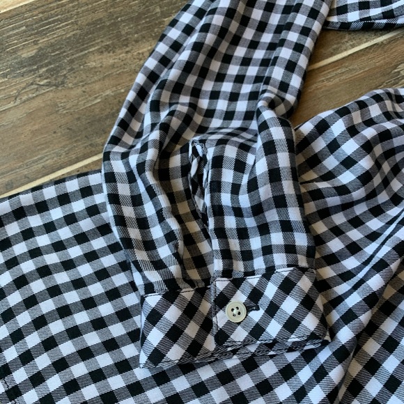 ✨ J. Jill Button Down Plaid Long Sleeve Top - Picture 4 of 7